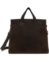 Marsèll Brown Ventiquattro Weekender Tote Dark