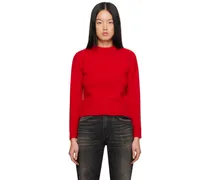 Red Shrunken Sweater