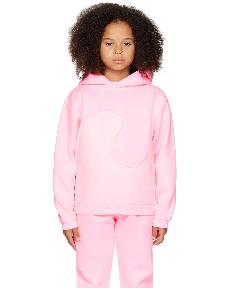 ERL Kids Pink Swirl Hoodie Pink