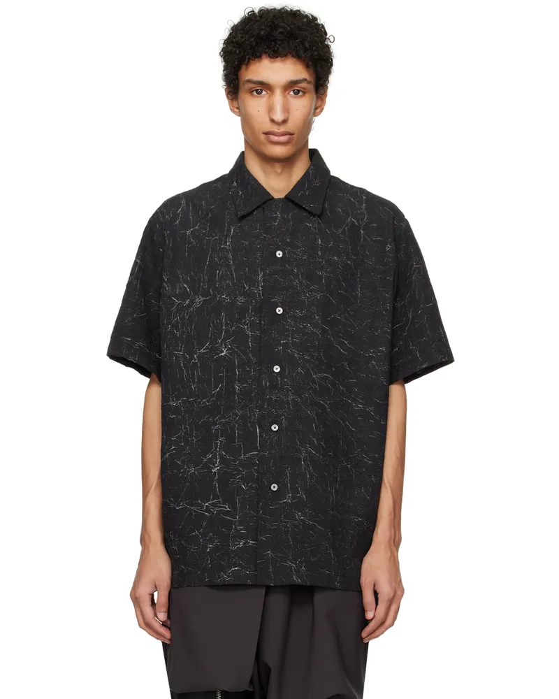 Han Kjøbenhavn Black Wrinkle Shirt