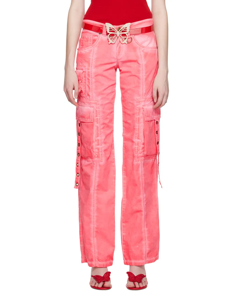 Blumarine SSENSE Exclusive Pink Trousers N0729