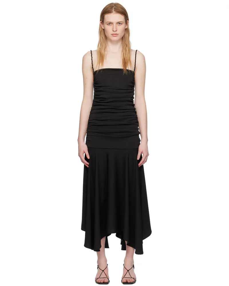 Interior Black 'The Viradora' Maxi Dress Midnight