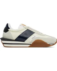 Tom Ford Off-White James Sneakers Milk