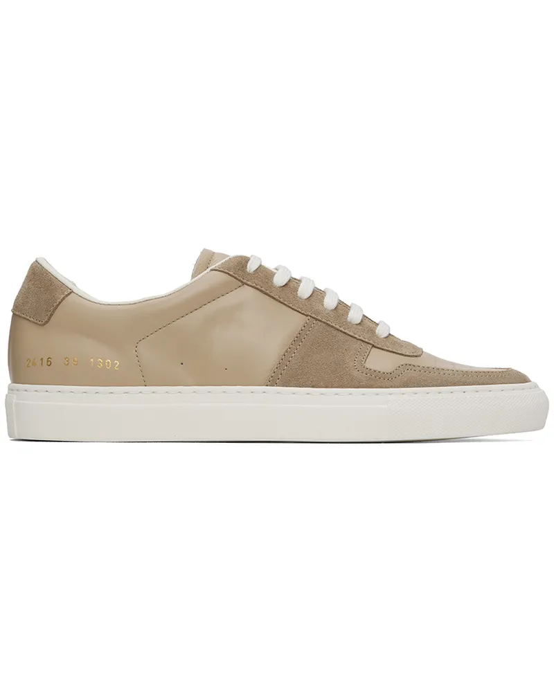 Common Projects Tan BBall Duo Sneakers 1302