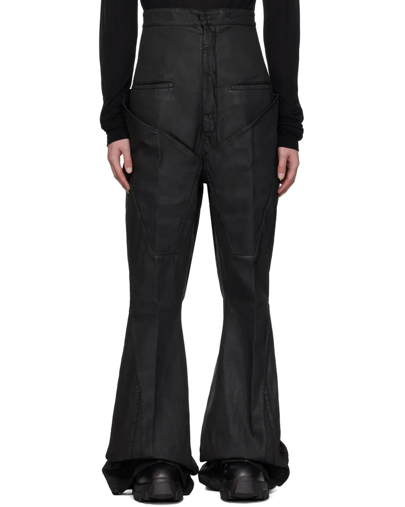 Rick Owens Black Dirt Slivered Jeans 99