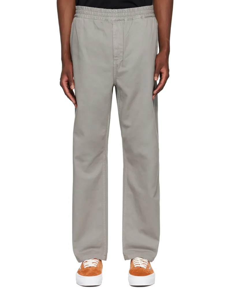 Carhartt WIP Gray Flint Trousers Gd