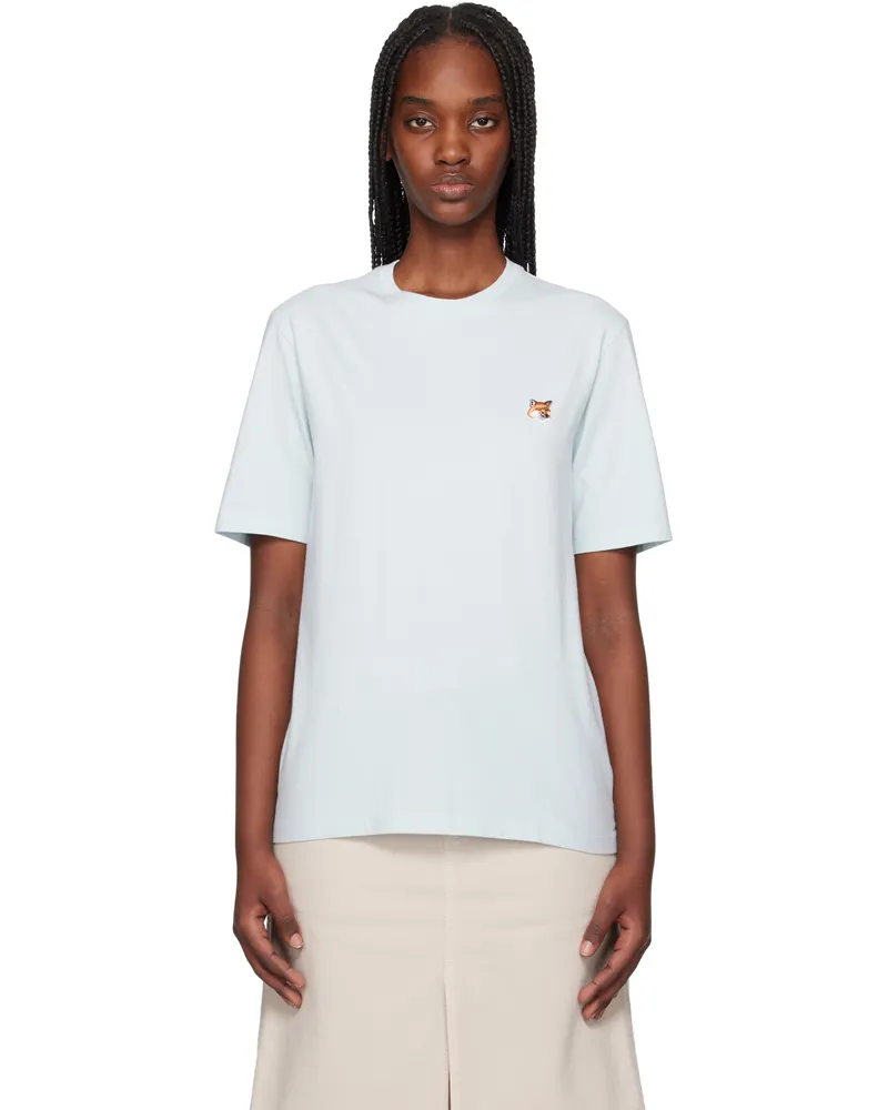 Kitsuné Blue Fox Head Patch Regular T-shirt 0072