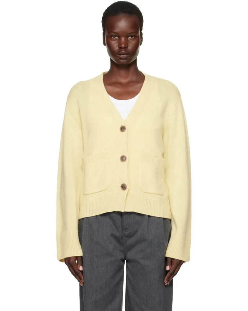 Lisa Yang Yellow Danni Cardigan Ls