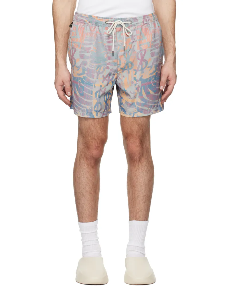 ksubi Multicolor Ikon Mania Swim Shorts Multi