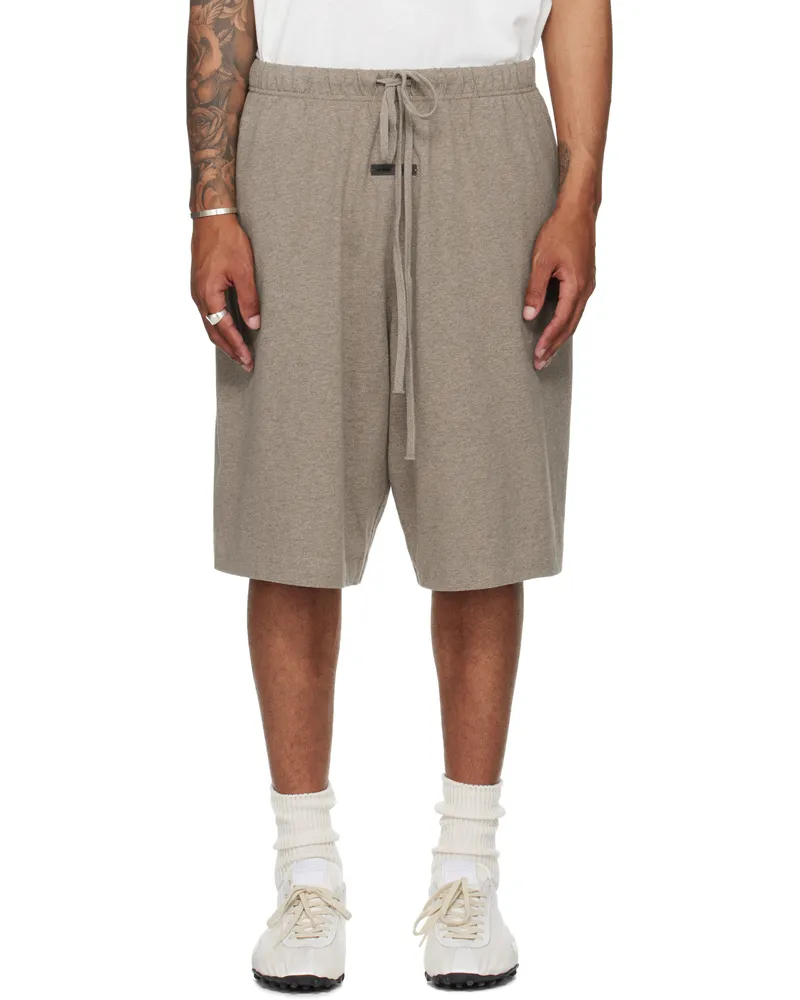 Fear of God Brown Basketball Jersey Shorts Homestead