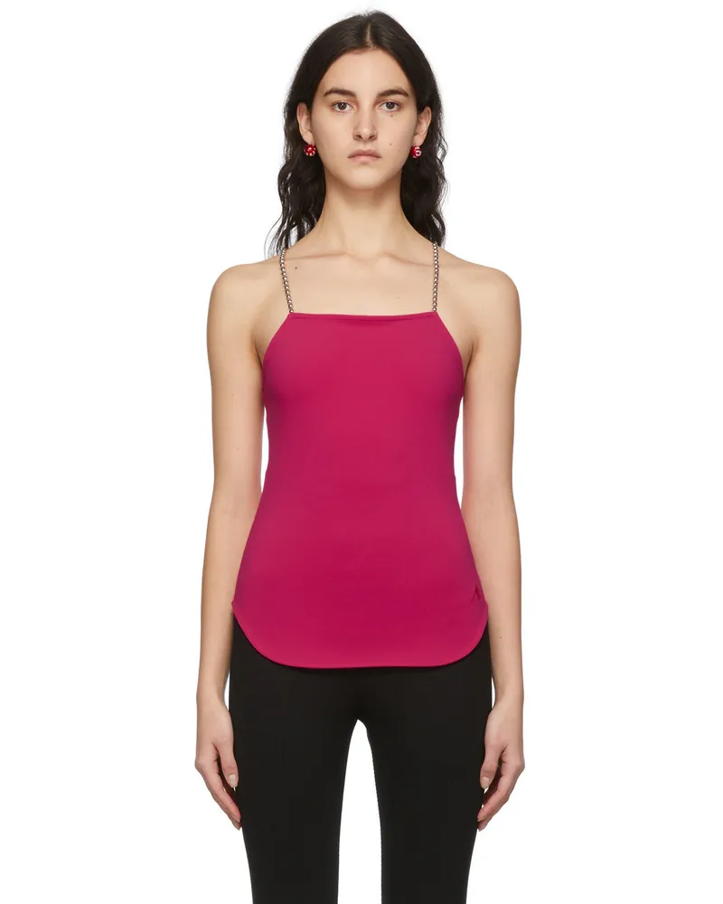 ATTICO Pink 'Fujiko' Tank Top 008