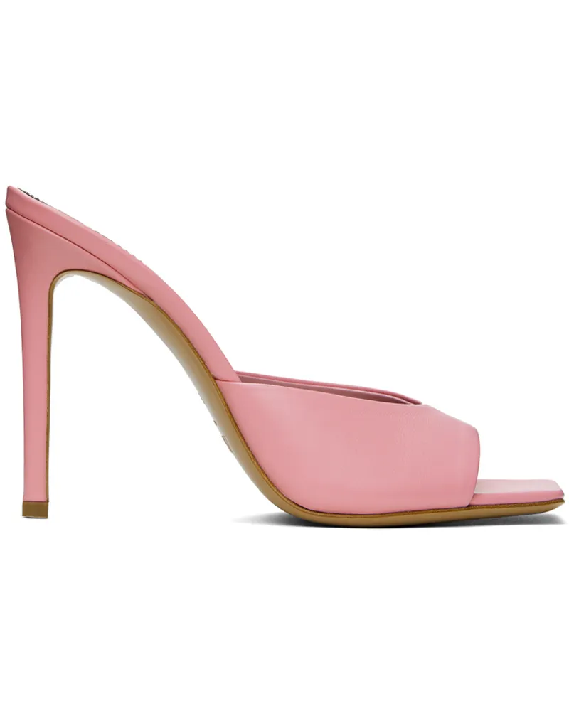 Paris Texas Pink Stiletto Heeled Sandals Pink