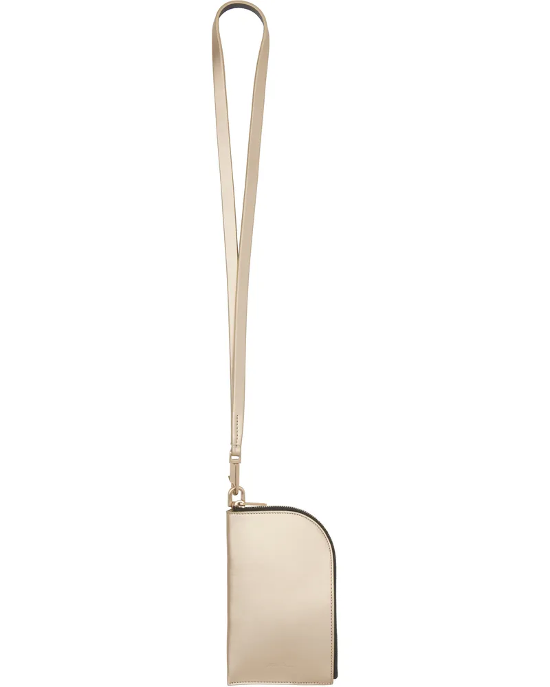 Rick Owens Gold Hollywood Neckwallet 02