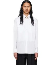 Jil Sander White Pocket Shirt White