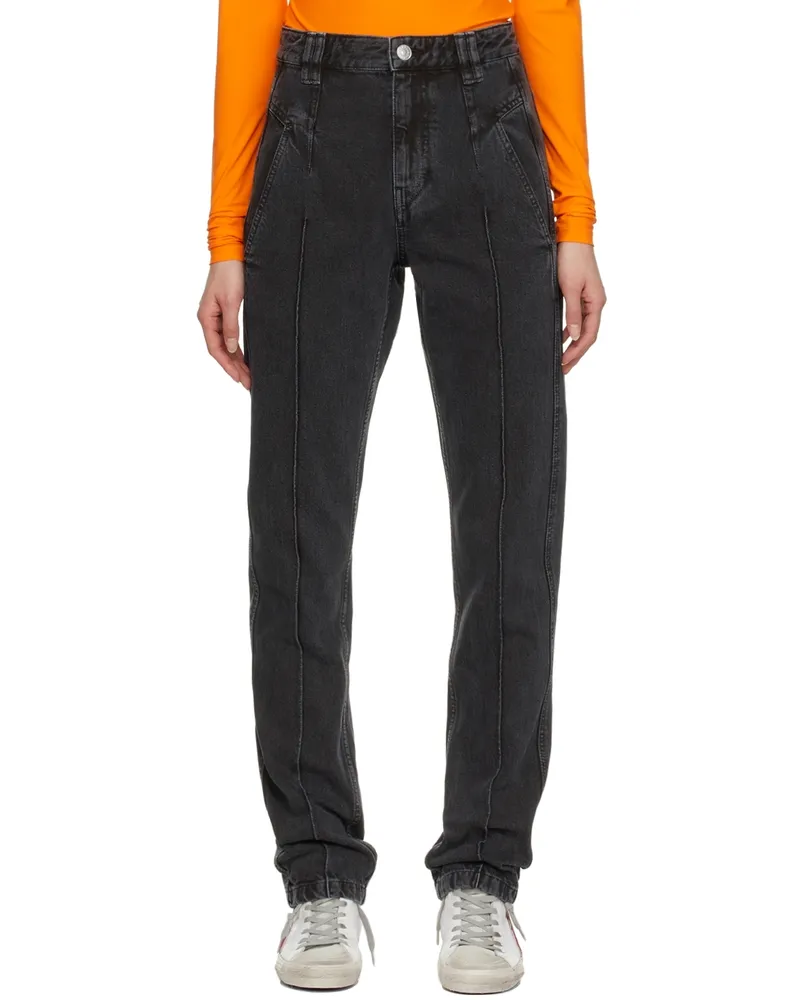 Étoile Isabel Marant Grey Tijackom Jeans 02fk