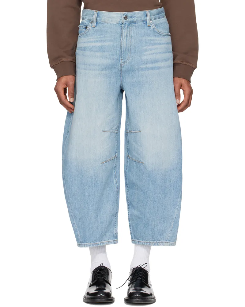 Helmut Lang Indigo Cocoon Jeans Light