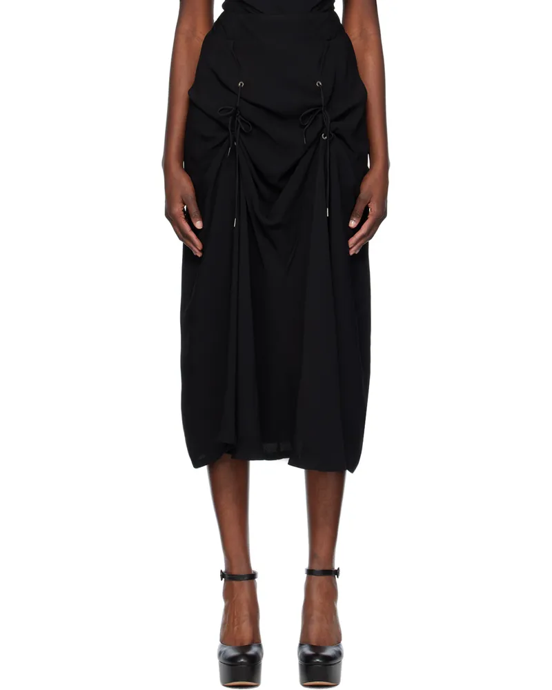 Vivienne Westwood Black CJ Midi Skirt N401