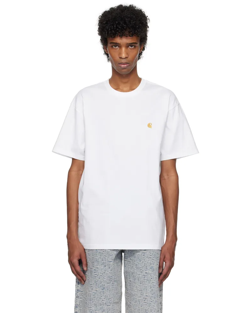 Carhartt WIP White Chase T-shirt 00rxx