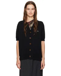 Vivienne Westwood Black Polo Cardigan Nblack