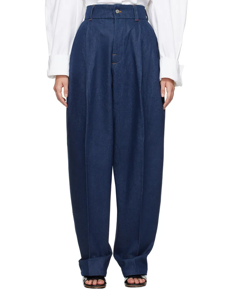 Jacquemus Indigo La Casa 'Le de-Nîmes Curzio' Jeans 380