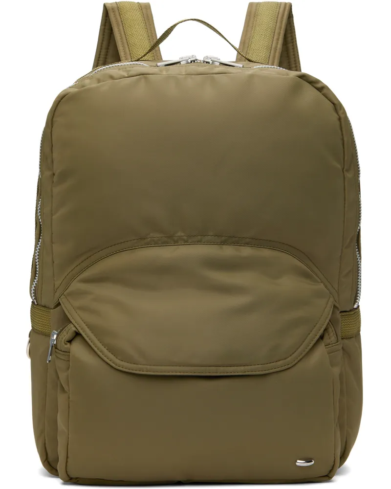 Our Legacy Green Grande Volta Backpack Tactician