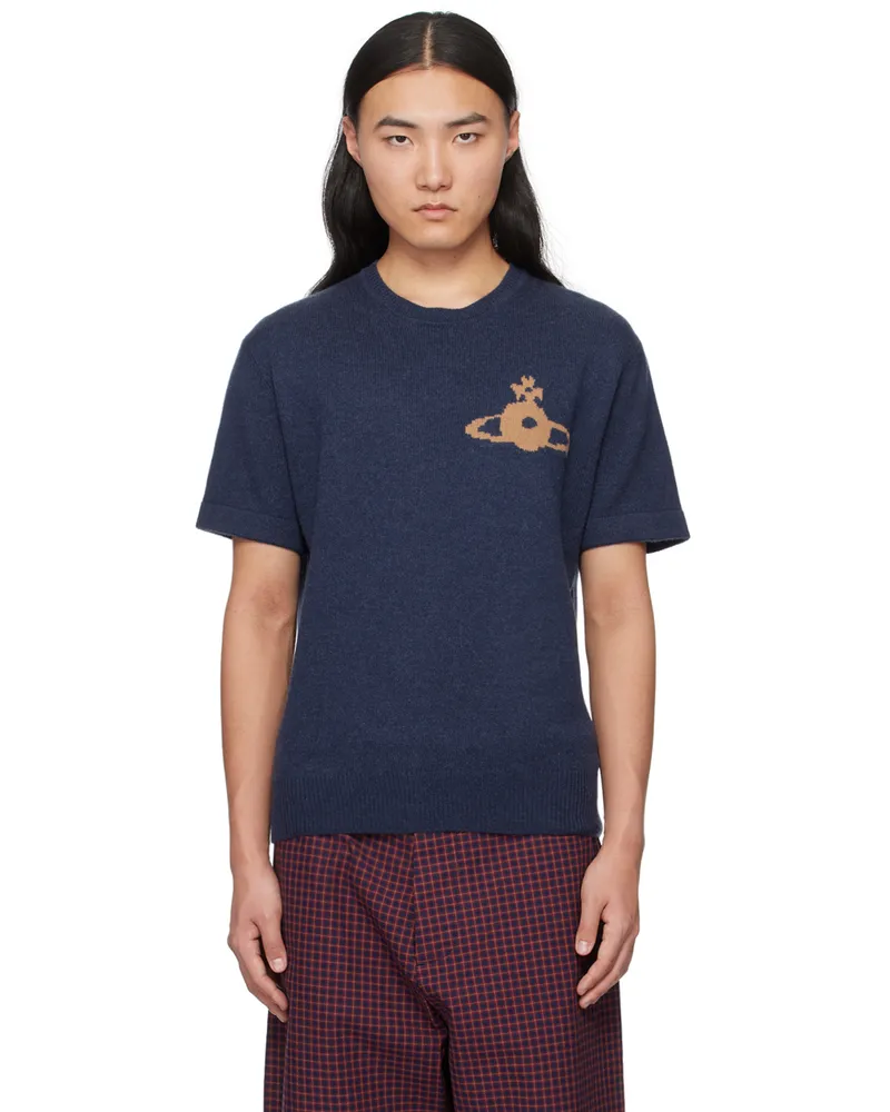 Vivienne Westwood Blue Alex T-Shirt Ss24-k409