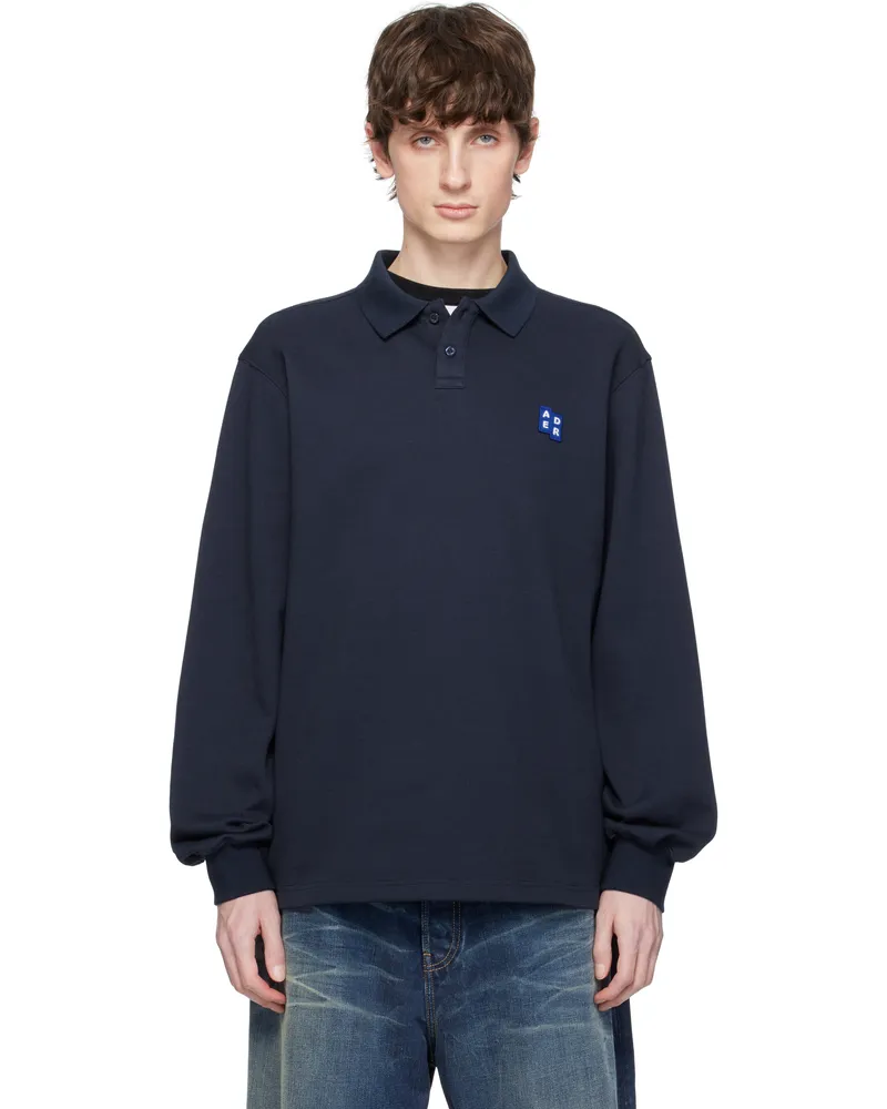 Adererror Navy Sig; TRS Tag 04 Polo Navy