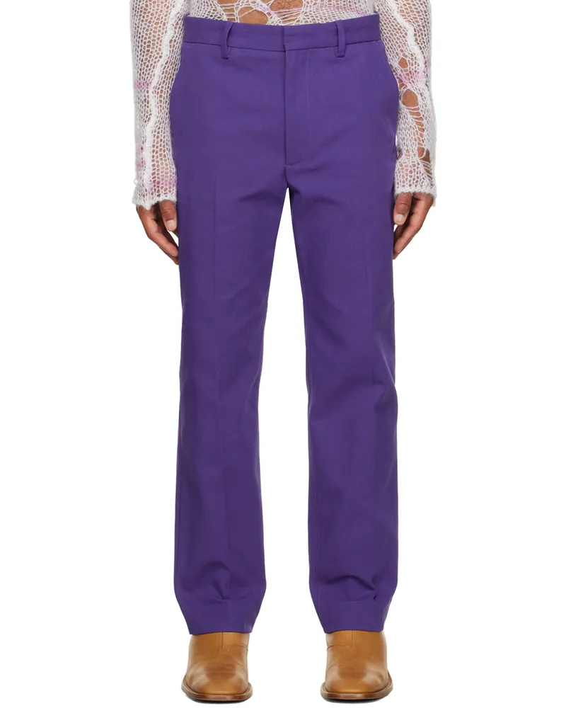 Acne Studios Purple Three-Pocket Trousers Bmz