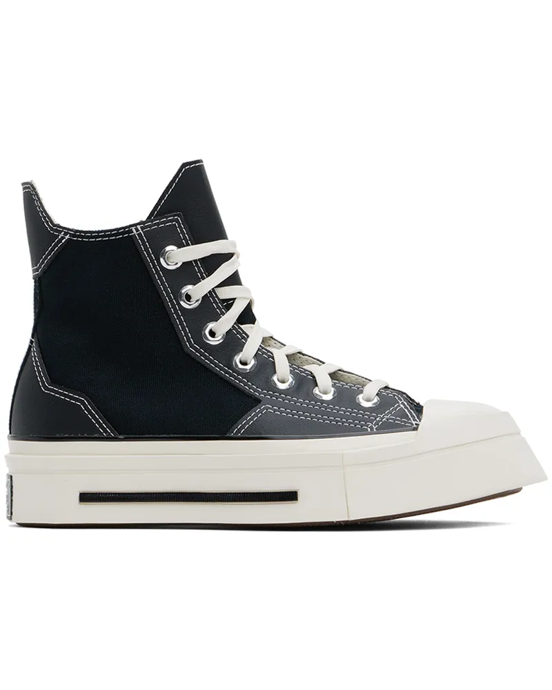 Converse Black Chuck 70 De Luxe Squared High Top Sneakers Black