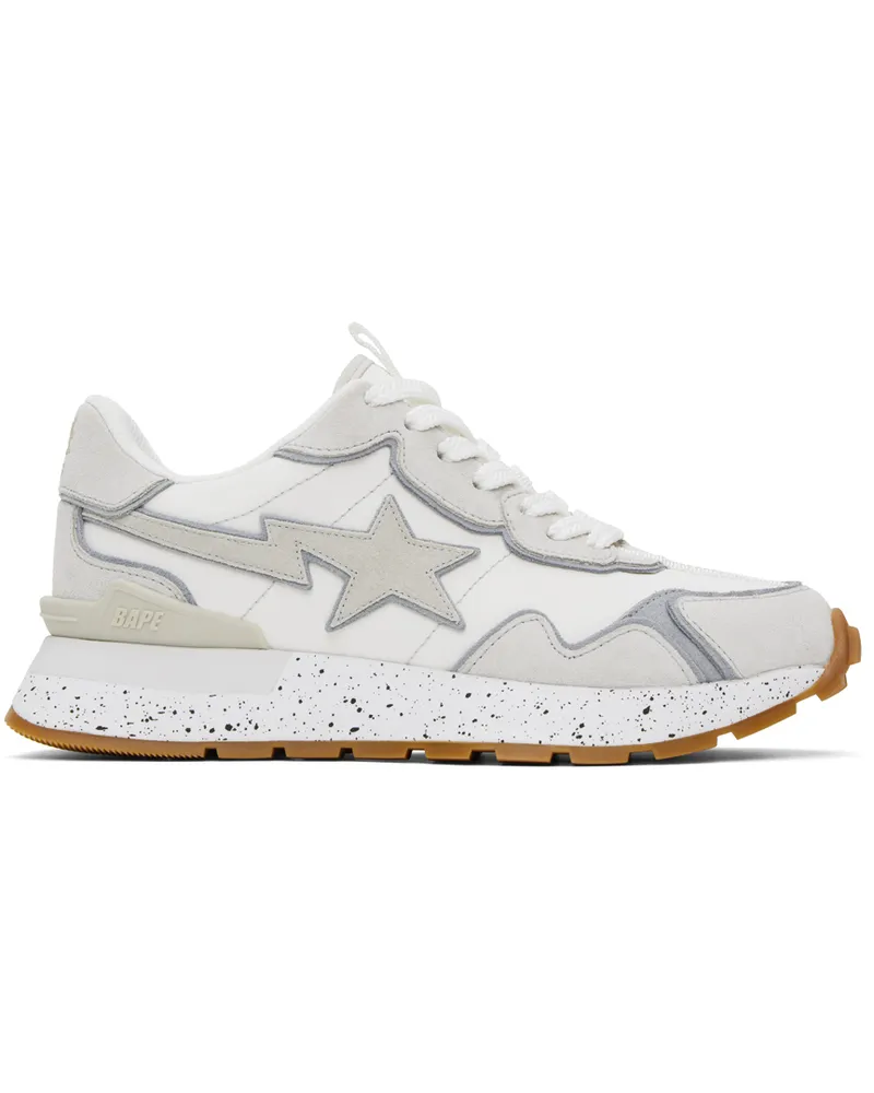 BAPE White Road STA Express #1 Sneakers White