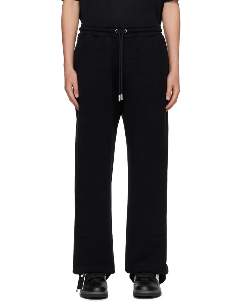 OFF-WHITE Black Stitch ARR Sweatpants Black