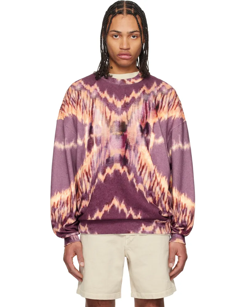 Isabel Marant Purple Dobbie Sweater 86fp