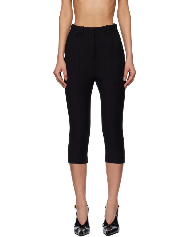 Jacquemus Black La Croisière 'The Capri' Trousers 990