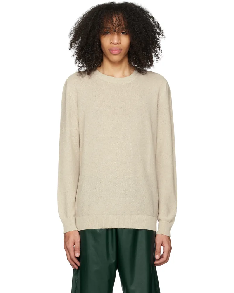 A.P.C. Beige Christian Sweater Baa