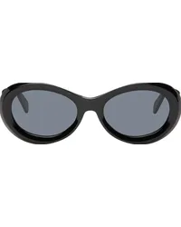 Totême Black 'The Ovals' Sunglasses Black