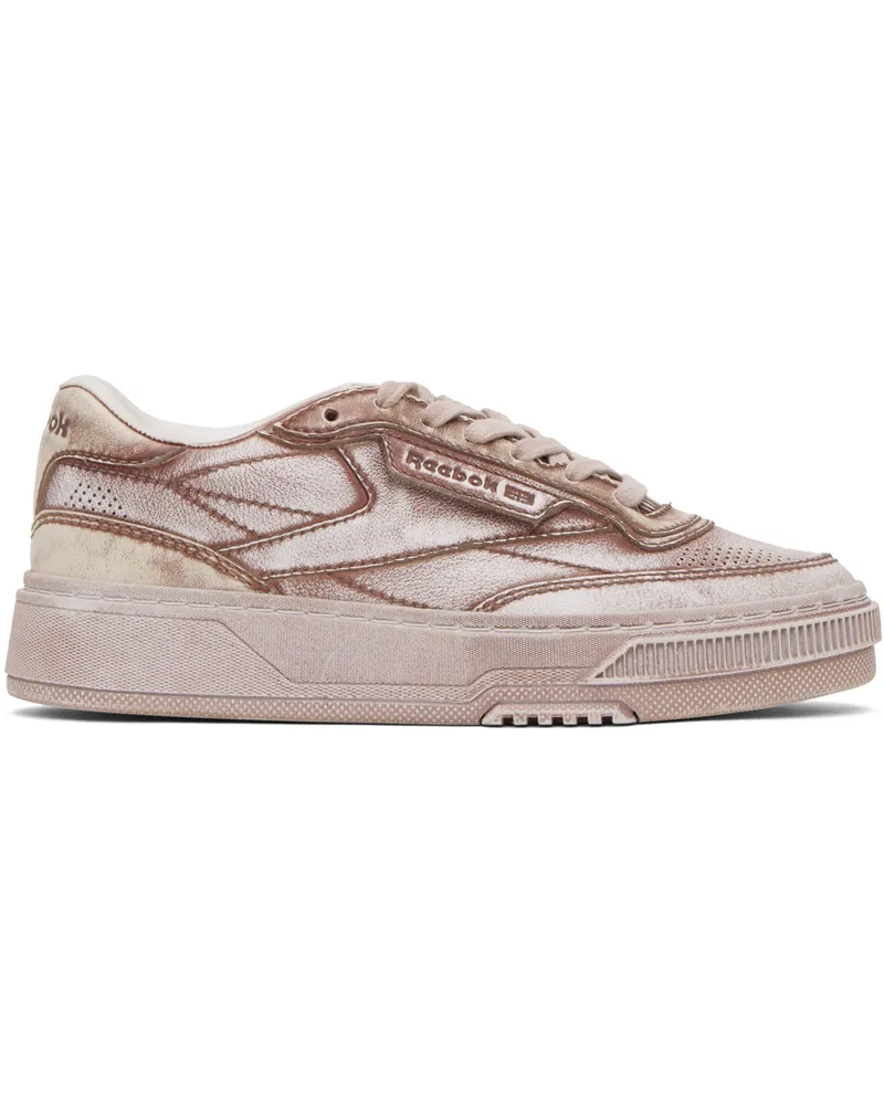 Reebok Pink Club C LTD Sneakers Clay