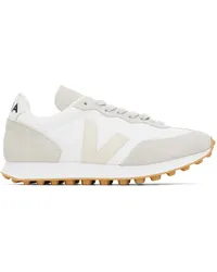 VEJA White & Beige Rio Branco Sneakers White