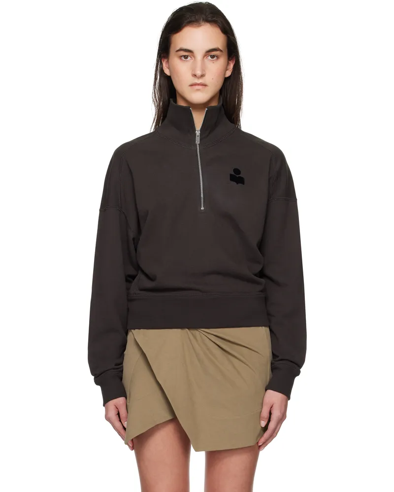 Étoile Isabel Marant Black Ross Sweatshirt Faded