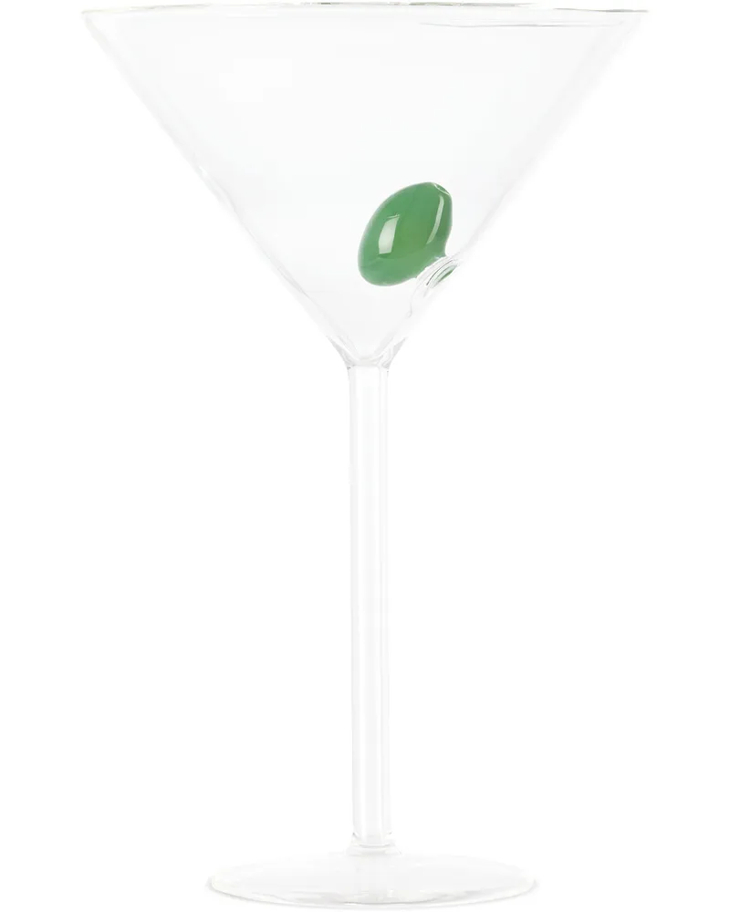 Maison Balzac Transparent Martini Glass Clear
