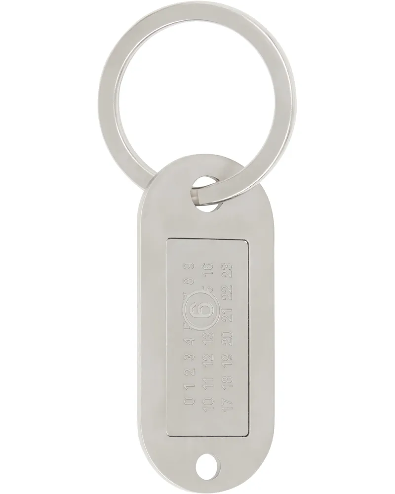 Maison Margiela Silver Key Keychain Palladio