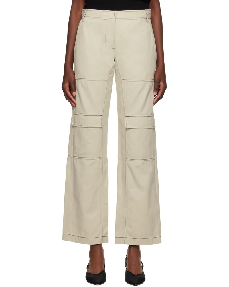 bec & bridge Beige Flynn Trousers Oyster