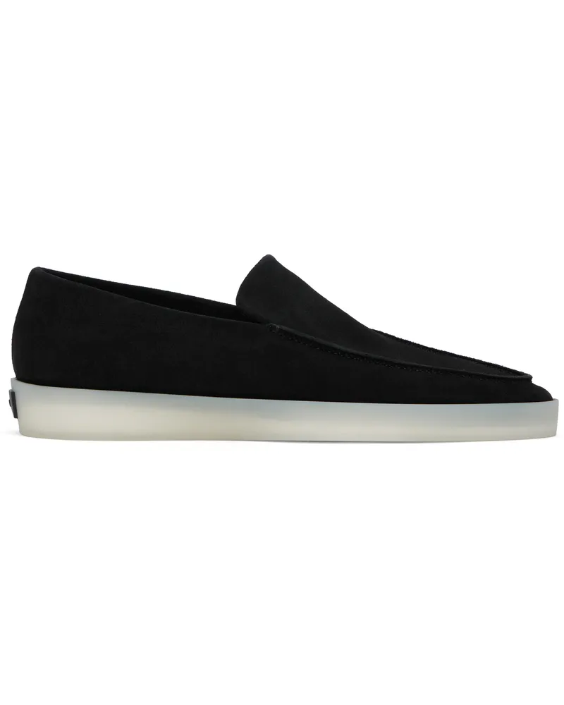 Fear of God Black Suede Loafers Black