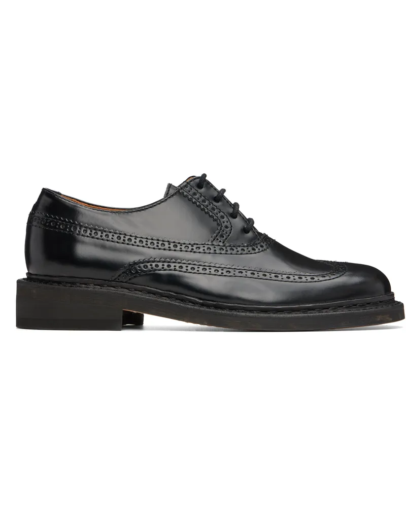 Our Legacy Black Brogue Parade Derbys Black
