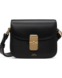 A.P.C. Black Mini Grace Bag Lzz