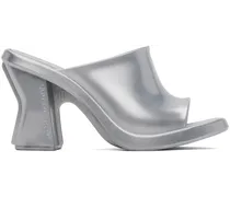 Silver Melissa Edition Heeled Sandals