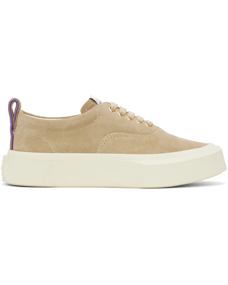 Eytys Beige Mother II Sneakers Suede