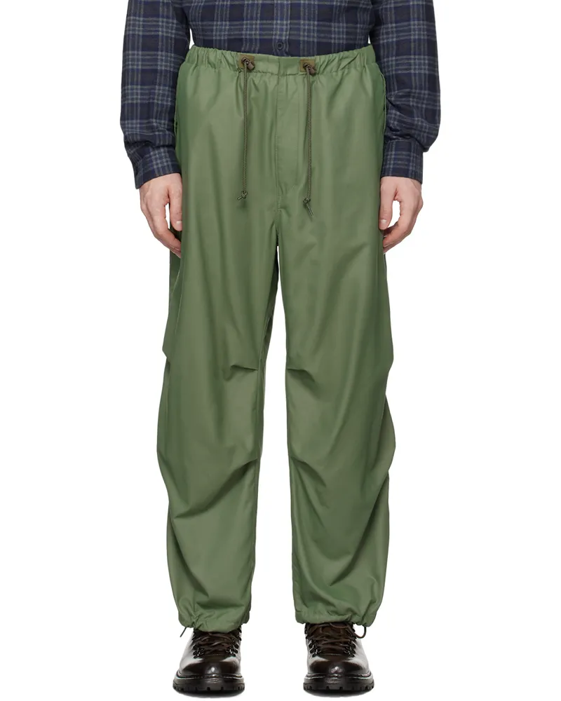 Beams Plus Khaki MIL Micro Mesh Trousers Olive67