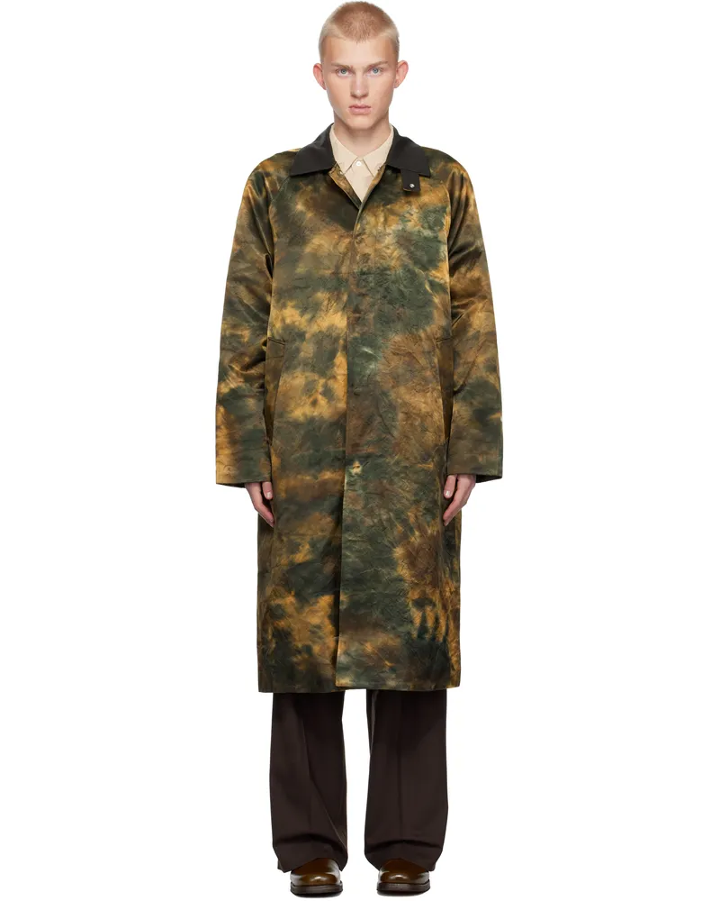 Sunflower Green Raglan Splash Coat 330