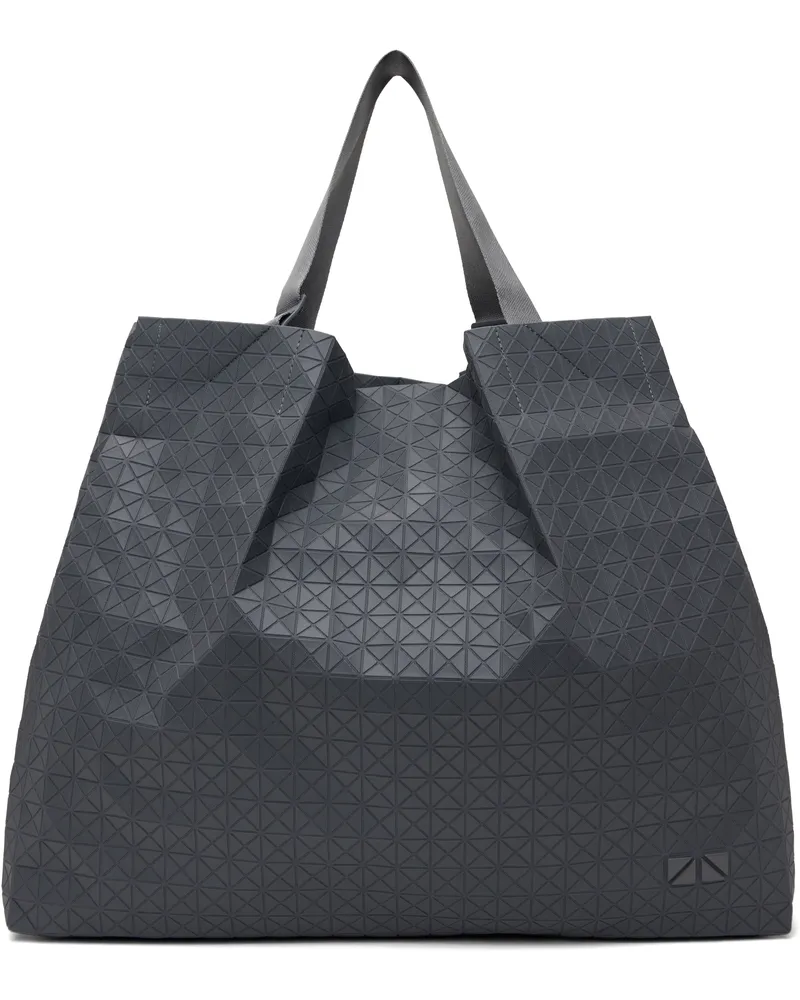 Issey Miyake Gray One-Tone Tote 12-gray