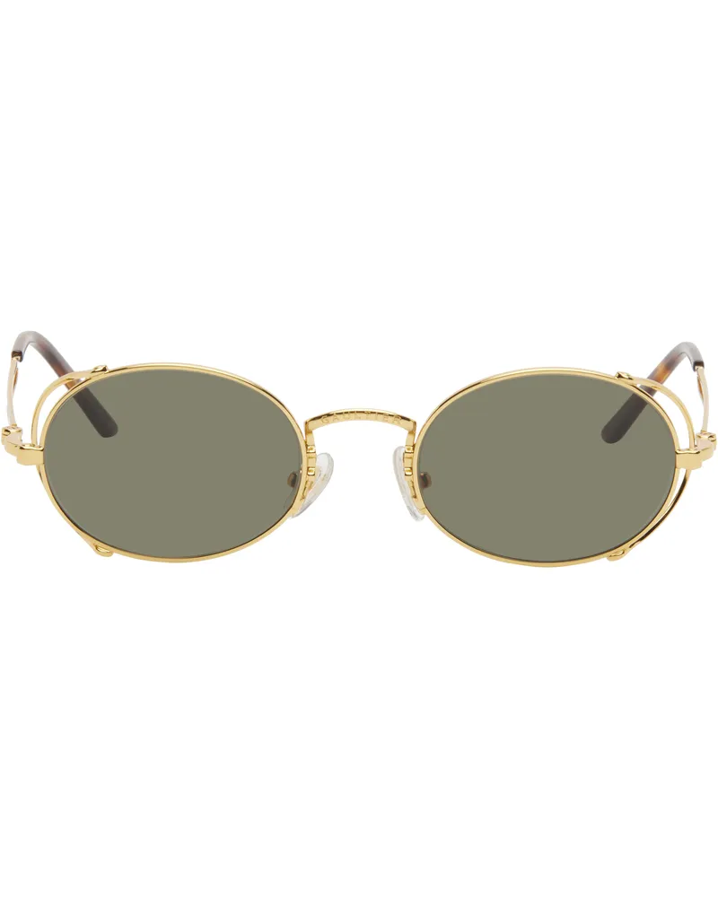 Jean Paul Gaultier Gold 'The 55-3175' Sunglasses 92